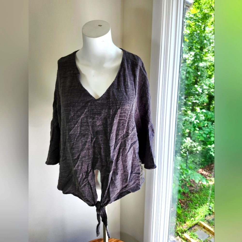 Blu Pepper Sz S Dark Grey Shirt